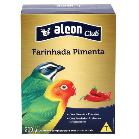Menor preço em Ração Alcon Club Farinhada Pimenta 200g