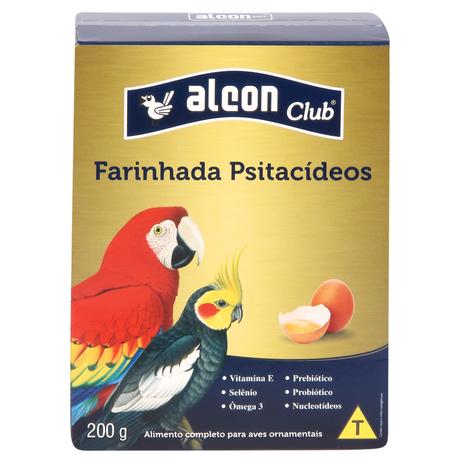 Ração Alcon Club Farinhada Psitacídeos 200g Menor preço em Ração Alcon Club Farinhada Psitacídeos 200g