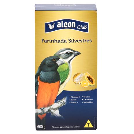 Ração Alcon Club Farinhada Silvestre Frugívoros e Insetívoros 600g Menor preço em Ração Alcon Club Farinhada Silvestre Frugívoros e Insetívoros 600g