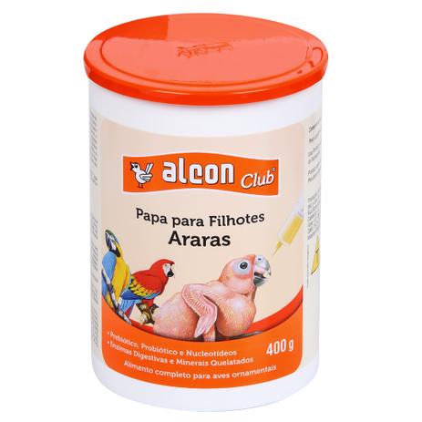 Ração Alcon Club Papa P/ Filhotes de Araras 400g é boa?