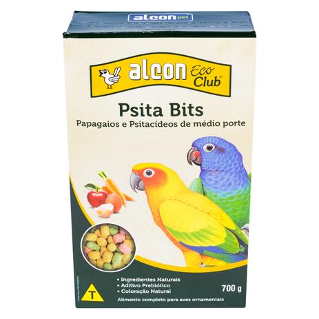 Ração Alcon Eco Club Psita Bits 700g Menor preço em Ração Alcon Eco Club Psita Bits 700g