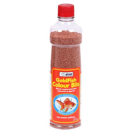 Ração Alcon Goldfish Colour Bits 220g Menor preço em Ração Alcon Goldfish Colour Bits 220g