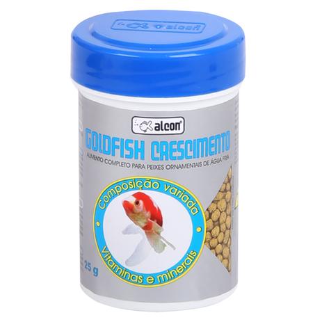 Ração Alcon Goldfish Crescimento 25g Menor preço em Ração Alcon Goldfish Crescimento 25g