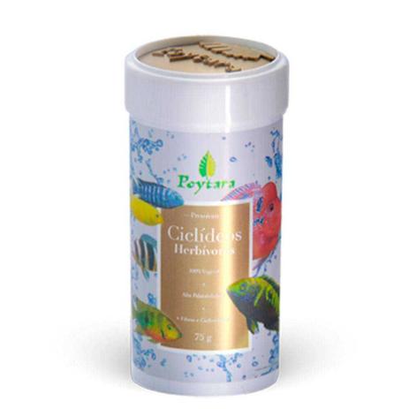 Ração Ciclideos Herbivoros 75g Poytara - Peixes Menor preço em Ração Ciclideos Herbivoros 75g Poytara - Peixes