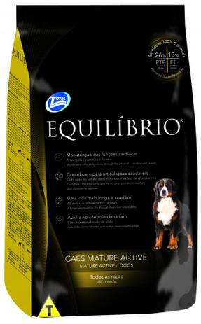 Ração Equilíbrio Cães Mature Active Raças Médias  2Kg _ Total é boa?