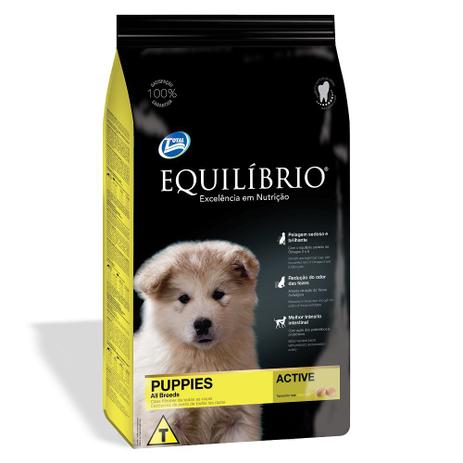 Ração Equilíbrio Filhote para Cães Raças Médias- 2 Kg - Total é boa?