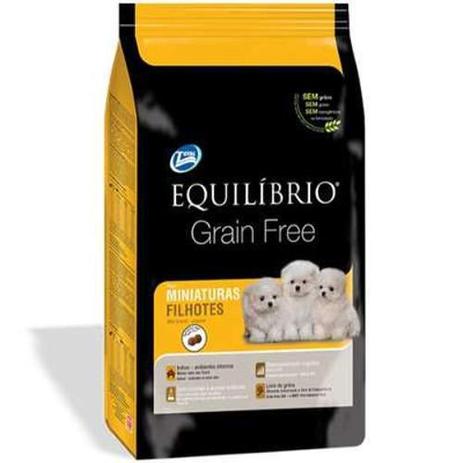Ração Equilibrio Grain Free Filhote Miniaturas 1kg - Total alimentos é boa?