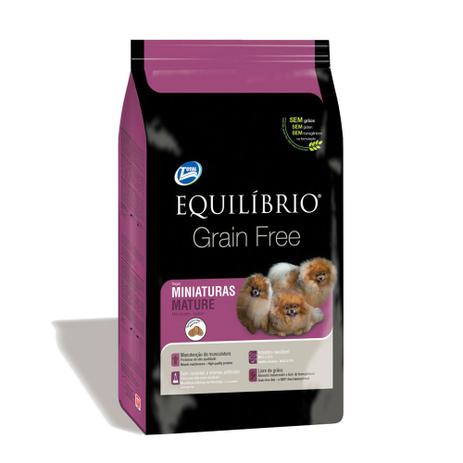 Ração Equilíbrio Grain Free Mature para Cães Adultos Raças Miniaturas-1,5 Kg - Total é ruim? Ração Equilíbrio Grain Free Mature para Cães Adultos Raças Miniaturas-1,5 Kg - Total é boa?