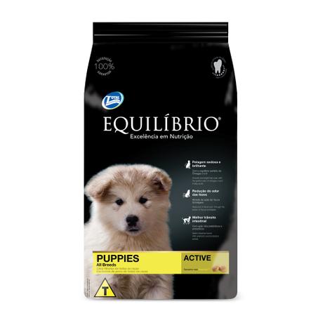 Ração Equilíbrio Puppies All Breeds Cães Filhotes Todas as Raças 2kg - Total alimentos é boa?