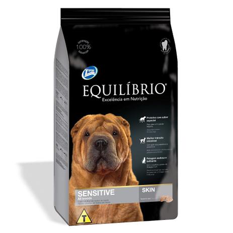 Ração Equilíbrio Sensíveis para Cães Adultos- 2 Kg - Total é boa?