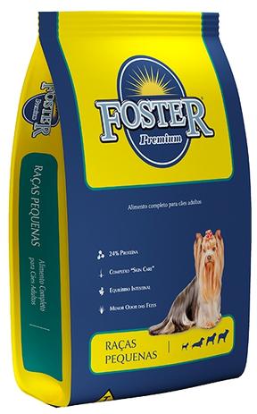 Ração Foster Raças Pequenas Premium 25kg Menor preço em Ração Foster Raças Pequenas Premium 25kg