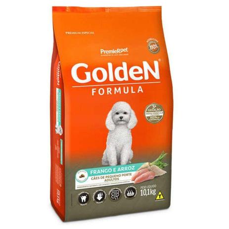 Ração Golden Formula Premium Especial Adulto Raças Pequenas Frango e Arroz 10,1kg Menor preço em Ração Golden Formula Premium Especial Adulto Raças Pequenas Frango e Arroz 10,1kg