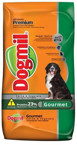 Ração Imbramil Dogmil Gourmet Para Cães 25kg Menor preço em Ração Imbramil Dogmil Gourmet Para Cães 25kg