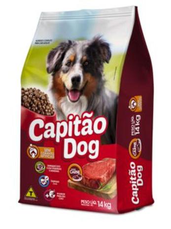 Ração Magnus Capitão Dog Cães Adultos 14Kg Menor preço em Ração Magnus Capitão Dog Cães Adultos 14Kg