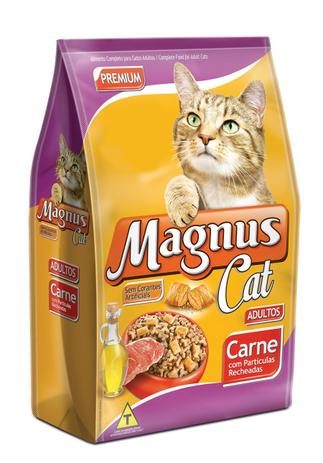 Ração Magnus Cat Premium para Gatos Sabor Carne com Nuggets-25 Kg - Adimax Menor preço em Ração Magnus Cat Premium para Gatos Sabor Carne com Nuggets-25 Kg - Adimax