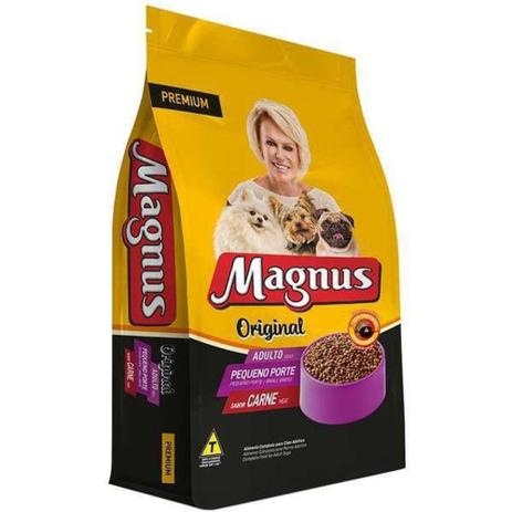 Ração Magnus Original Pequeno Porte - 15 Kg Menor preço em Ração Magnus Original Pequeno Porte - 15 Kg