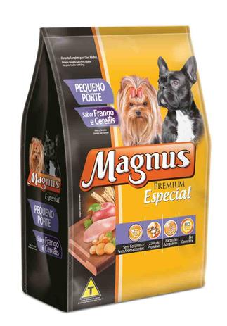 Ração Magnus Premium Especial para Cães Adultos de Pequeno Porte Sabor Frango e Cereais-3 Kg - Adimax Menor preço em Ração Magnus Premium Especial para Cães Adultos de Pequeno Porte Sabor Frango e Cereais-3 Kg - Adimax