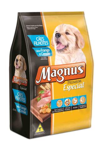Ração Magnus Premium Especial para Cães Filhotes Sabor Frango e Cereais-3 Kg - Adimax Menor preço em Ração Magnus Premium Especial para Cães Filhotes Sabor Frango e Cereais-3 Kg - Adimax
