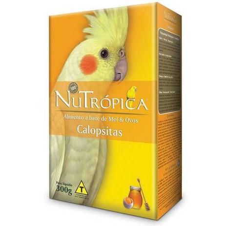 Ração NuTrópica Para Calopsita A Base De Mel E Ovos 300g é boa?
