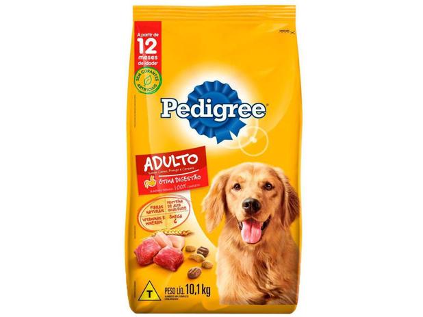 Ração para Cachorro Premium Pedigree - Carne Frango e Cereais Adulto 10,1kg Menor preço em Ração para Cachorro Premium Pedigree - Carne Frango e Cereais Adulto 10,1kg