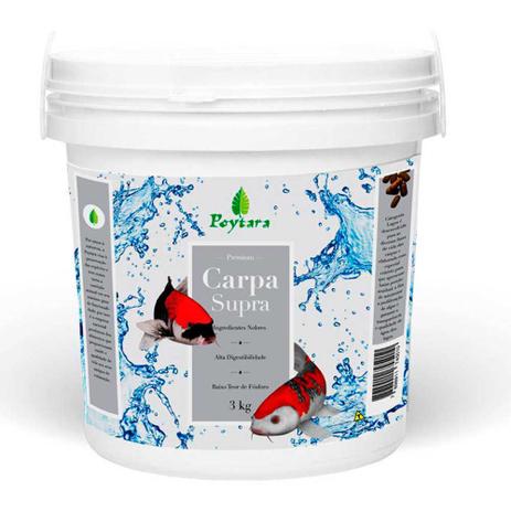 Ração Para Carpa Poytara Carpa Supra 3kg Menor preço em Ração Para Carpa Poytara Carpa Supra 3kg