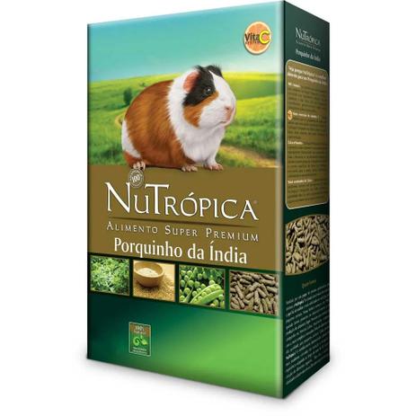 Ração para Porquinho da Índia NuTrópica-500g - Nutropica Menor preço em Ração para Porquinho da Índia NuTrópica-500g - Nutropica