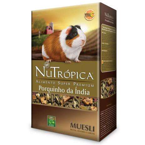 Ração para Porquinho da Índia NuTrópica Muesli-500g - Nutropica Menor preço em Ração para Porquinho da Índia NuTrópica Muesli-500g - Nutropica