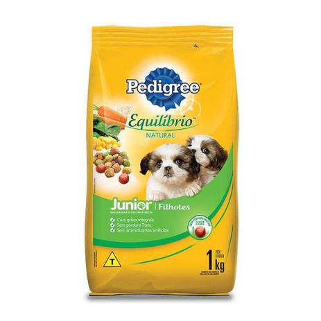 Ração Pedigree Equilíbrio Natural Junior para Cães Filhotes - 3 Kg é boa?