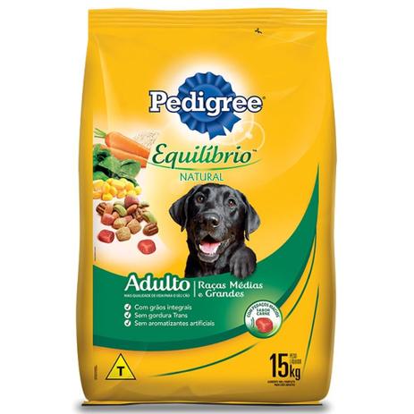 Ração Pedigree Equilíbrio Natural para Cães Adultos de Raças Médias e Grandes - 3 Kg é boa?