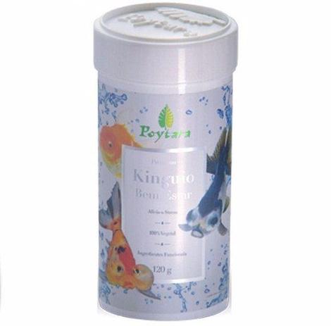 Ração Peixe Kinguio Poytara Bem Estar 45g Menor preço em Ração Peixe Kinguio Poytara Bem Estar 45g