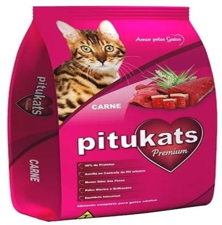 Ração PituKats Premium Carne 25 kg - Pitucats é boa?