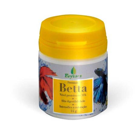 Ração Poytara Premium Betta 14g Menor preço em Ração Poytara Premium Betta 14g