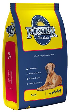 Ração Premium Foster Mix 25kg Menor preço em Ração Premium Foster Mix 25kg