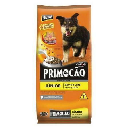 Menor preço em Ração Premium Primocão Junior Sabor Carne e Leite 8 kg - Hercosul alimentos