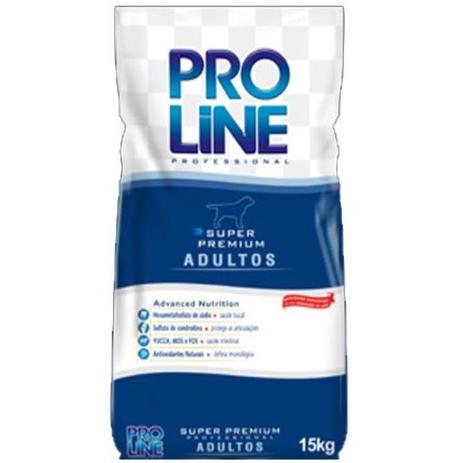 Ração Pro Line Super Premium Adultos 15 kg Menor preço em Ração Pro Line Super Premium Adultos 15 kg