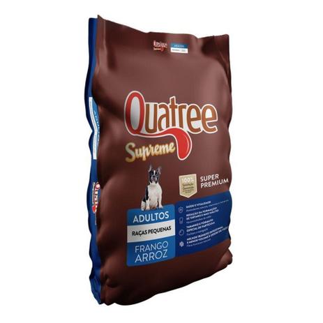 Ração Quatree Supreme Adultos Raças Pequenas 15 kg - Granvita é boa?