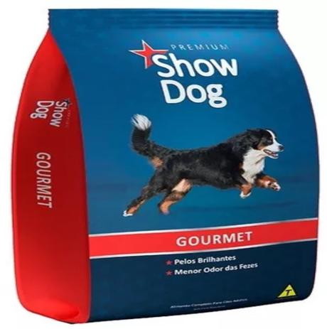 Ração Show Dog Gourmet Sabor Carne 25 kg Menor preço em Ração Show Dog Gourmet Sabor Carne 25 kg