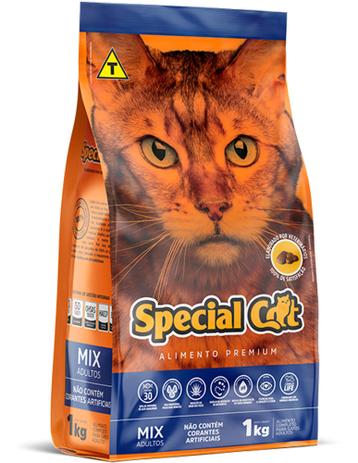 Ração Special Cat Mix Premium para Gatos Adultos 10,1kg - Special Dog Menor preço em Ração Special Cat Mix Premium para Gatos Adultos 10,1kg - Special Dog