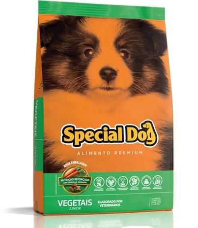 Ração Special Dog Júnior Vegetais para Cães Filhotes-20 Kg Menor preço em Ração Special Dog Júnior Vegetais para Cães Filhotes-20 Kg