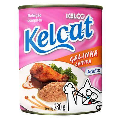 Ração Úmida Kelcat Galinha Caipira para Gatos Adultos 280g - Kelco é ruim? Ração Úmida Kelcat Galinha Caipira para Gatos Adultos 280g - Kelco é boa?