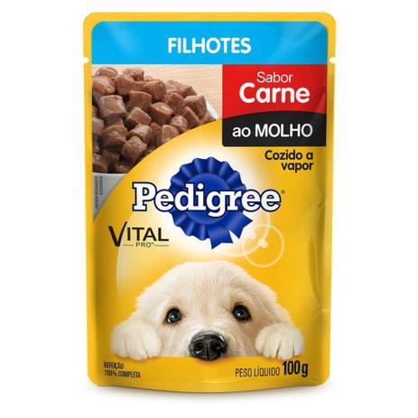 Ração umida pedigree filhote Clearance