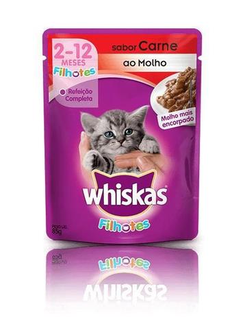 Ração Úmida WHISKAS Sachê Filhotes Sabor Carne ao Molho - 5 Unids é ruim? Ração Úmida WHISKAS Sachê Filhotes Sabor Carne ao Molho - 5 Unids é boa?