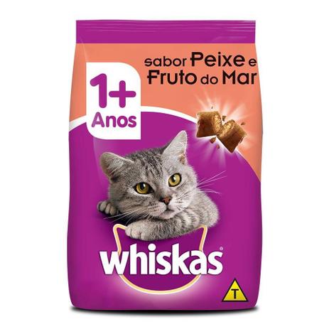 Ração Whiskas Peixe e Frutos do Mar para Gatos Adultos- 1 Kg é ruim? Ração Whiskas Peixe e Frutos do Mar para Gatos Adultos- 1 Kg é boa?
