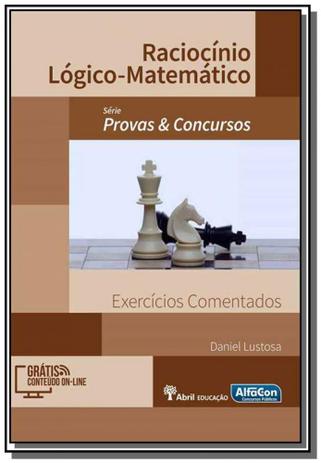 Raciocinio logico-matematico: exercicios comentado - Alfacon Menor preço em Raciocinio logico-matematico: exercicios comentado - Alfacon