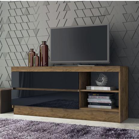 Rack 136cm 2 Gavetas MDF R201 Dalla Costa Menor preço em Rack 136cm 2 Gavetas MDF R201 Dalla Costa