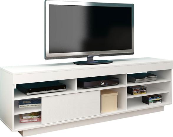Rack Artely Treviso Cor Branco Menor preço em Rack Artely Treviso Cor Branco
