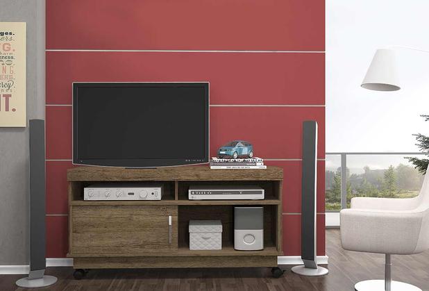 Rack Artur Madetec Móveis Rijo para Tv até 50” Menor preço em Rack Artur Madetec Móveis Rijo para Tv até 50”