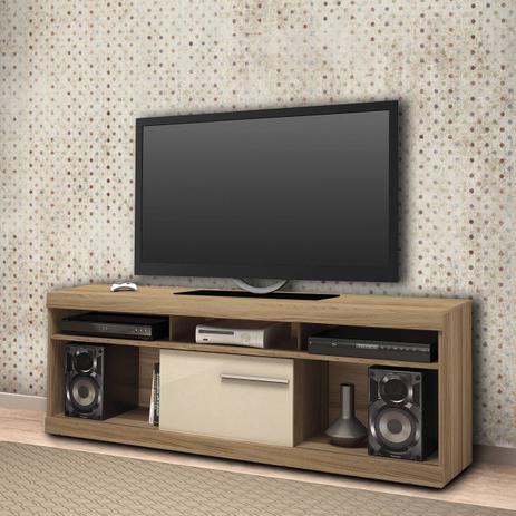 Rack Bancada p/ TV 60” c/ porta de correr Havana DJ Móveis Teka TX/Vanilla Perolizado - Dj moveis é boa?