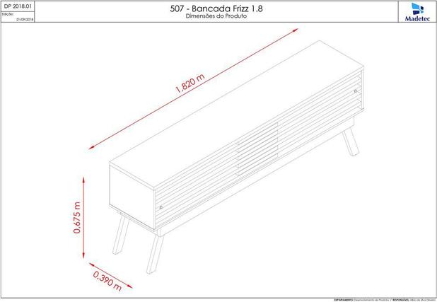 Rack Bancada p/ TV 75” Madetec Frizz 1.8 Savana é ruim? Rack Bancada p/ TV 75” Madetec Frizz 1.8 Savana é boa?