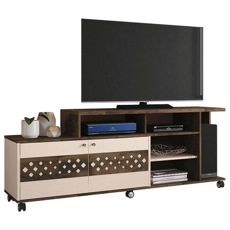 Rack Bancada para Sala Inovatta Deck Off White - HB Móveis - Hb moveis é boa?